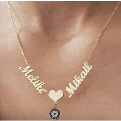 Isimli Gümüş Kolye