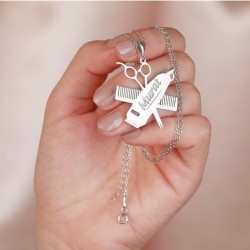 Kadın Erkek Kuaför İsim Kolye