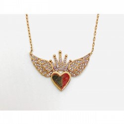 Kalpli Melek Kanadı Kolye