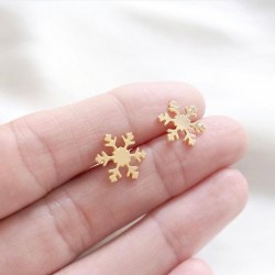 Kar Tanesi Model 925 Ayar Gümüş Kadın Küpe