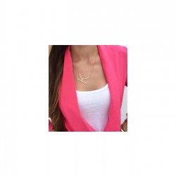 Kişiye Özel Büyük Boy Harf Gümüş Kolye