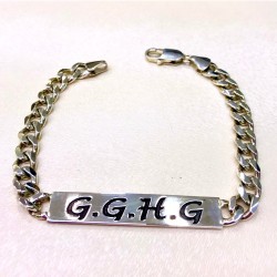 Kişiye Özel İsim Erkek Bileklik Özel Gün Hediyesi