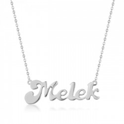 Kişiye Özel İsim Gümüş Kolye