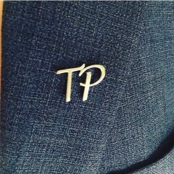 Kişiye Özel İsimli 925 Ayar Gümüş Erkek Yaka Broşu Özel Gün Hediyesi