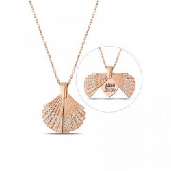 Kişiye Özel İsimli 925 Ayar İstiridye Kolye