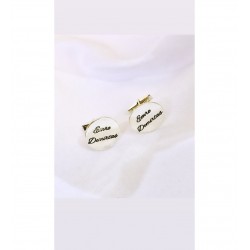 Kişiye Özel İsimli Gümüş Kol Düğmesi Özel Gün Hediyesi Kişiye Özel İsimli Gümüş Kol Düğmesi Özel Gün Hediyesi