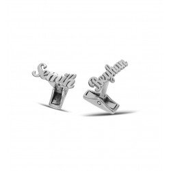 Kişiye Özel İsimli Gümüş Kol Düğmesi Özel Gün Hediyesi Kişiye Özel İsimli Gümüş Kol Düğmesi Özel Gün Hediyesi