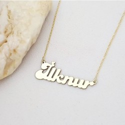 Kişiye Özel İsimli Hediyelik Gümüş Kolye