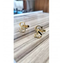 Kişiye Özel Tasarım Gümüş Kol Düğmesi