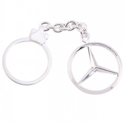 Mercedes Model 925 Ayar Gümüş Hediyelik Anahtarlık