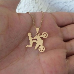 Motorsiklet Model Unisex 925 Ayar Gümüş Özel Gün Hediyesi