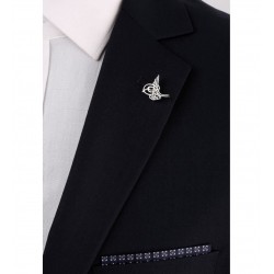 Osmanlı Tuğrası 925 Ayar Gümüş Erkek Hediyelik Yaka İğnesi