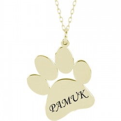 Pati Model İsimli Gümüş Kolye