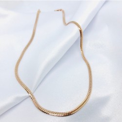 Rose Kobra Zincir Model Gümüş Kolye