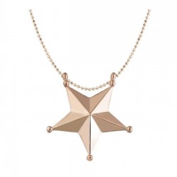 Şerif Yıldızı Gümüş Kolye