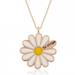 Seviyor Papatya Kolye