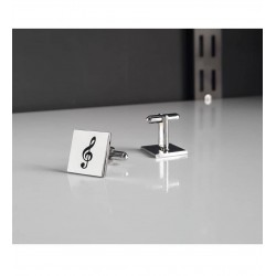 Sol Anahtarı Model 925 Ayar Erkek Hediyelik Kol Düğmesi