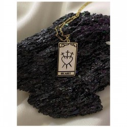 Tarot Kartı Aşk Gümüş Kolye Özel Gün Hediyesi