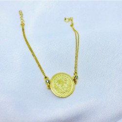 Tuğralı Gümüş Bileklik