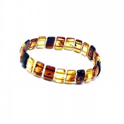 Unisex Damla Kehribar Bileklik