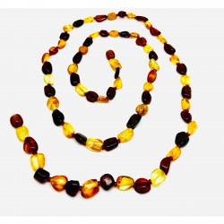 Yetişkin Unisex Kehribar Kolye