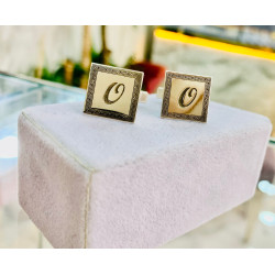 Özel Tasarım Kişiye Özel Erkek Hediyelik Gümüş Kol Düğmesi