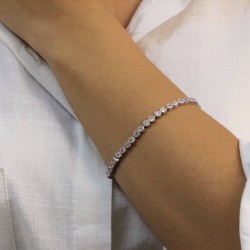 Gümüş Hediyelik Kadın Özel Gün Hediyesi Bileklik 