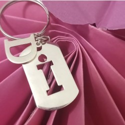 Kişiye Özel İkili Harf Model 925 Ayar Gümüş Unisex Anahtarlık Kişiye Özel İkili Harf Model 925 Ayar Gümüş Unisex Anahtarlık