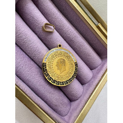 Gold Hediyelik Kadın Çelik Kolye ve Bileklik Ucu 