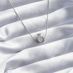 Çelik Kadın Pandora Model Hediyelik Kolye 